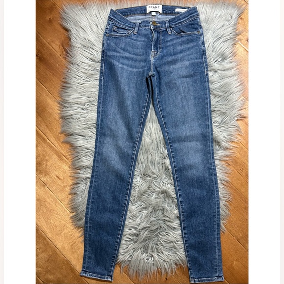 FRAME Le Skinny De Jeanne Size 26 - Picture 2 of 5